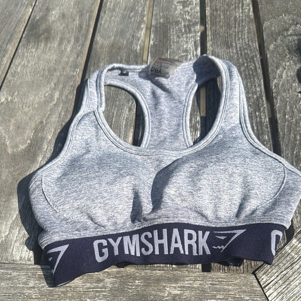 Gymshark purple Racerback Sports Bra